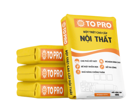 TOPRO BỘT TRÉT NỘI THẤT CAO CẤP